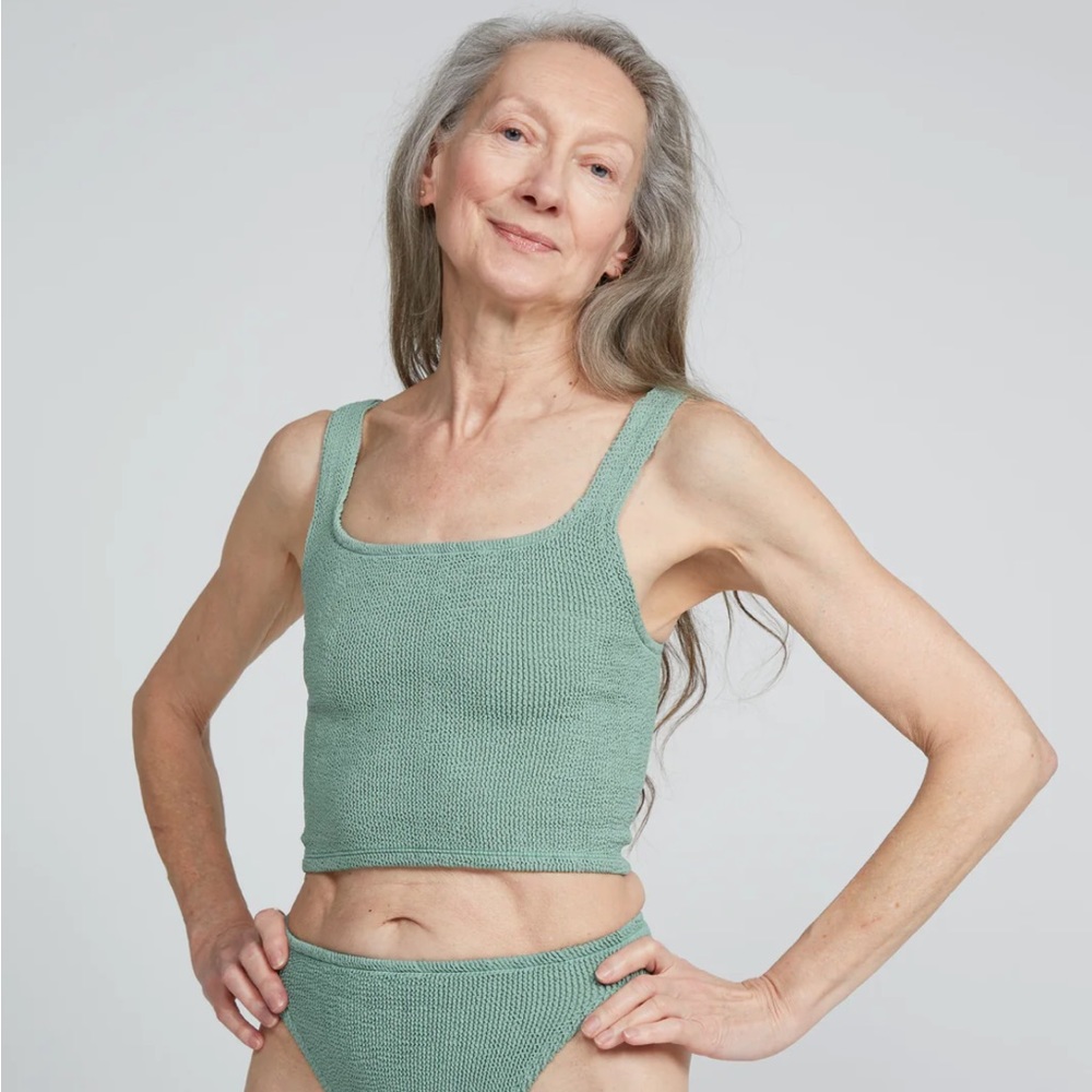 Youswim Verve bikini TOP ONLY in sage (stretch l)